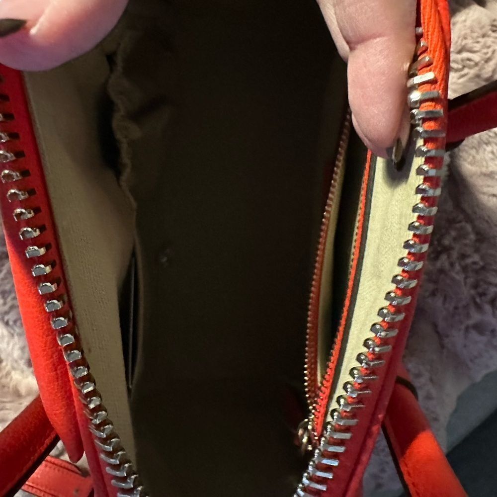 Givenchy Red Satchel Bag - Picture 6 of 12